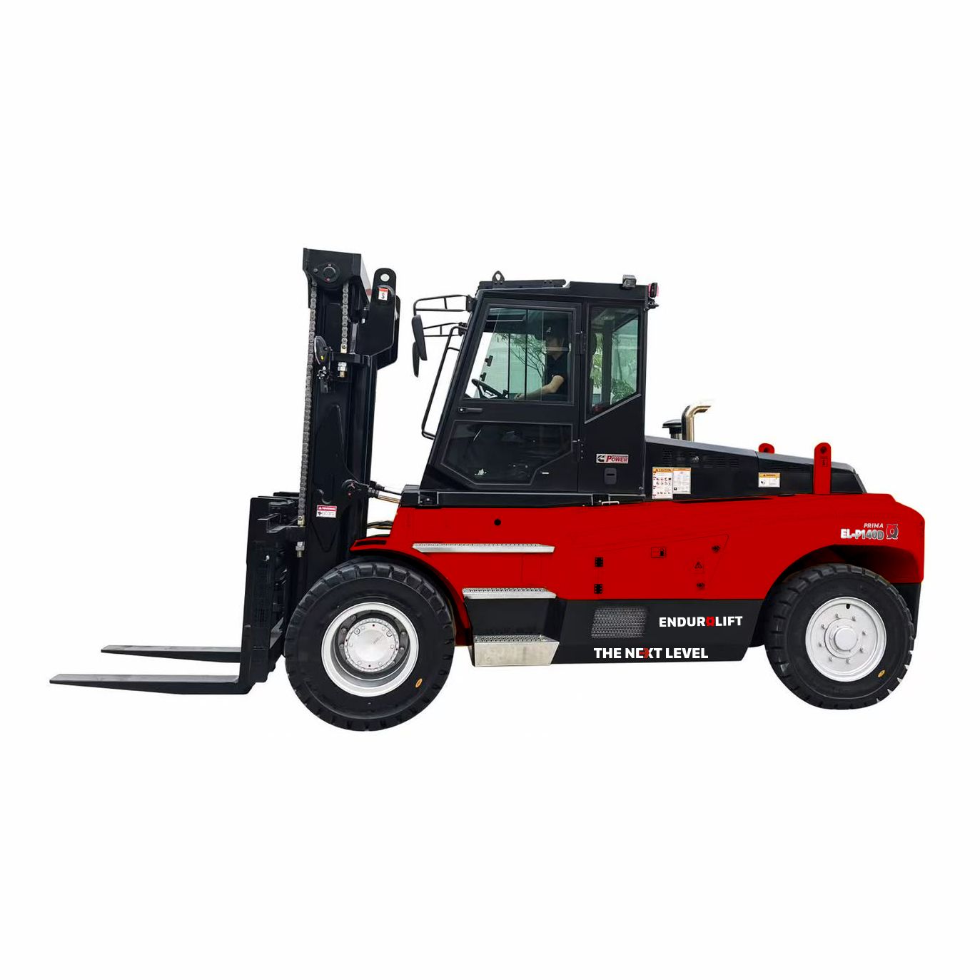 Petrol and gas dual fuel forklifts